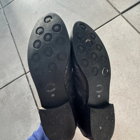 Carvela Kurt Geiger Chelsea leather black Ankle Boots brogue - Picture 5 of 6